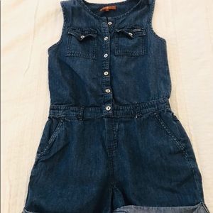 7 For All ManKind Girls romper